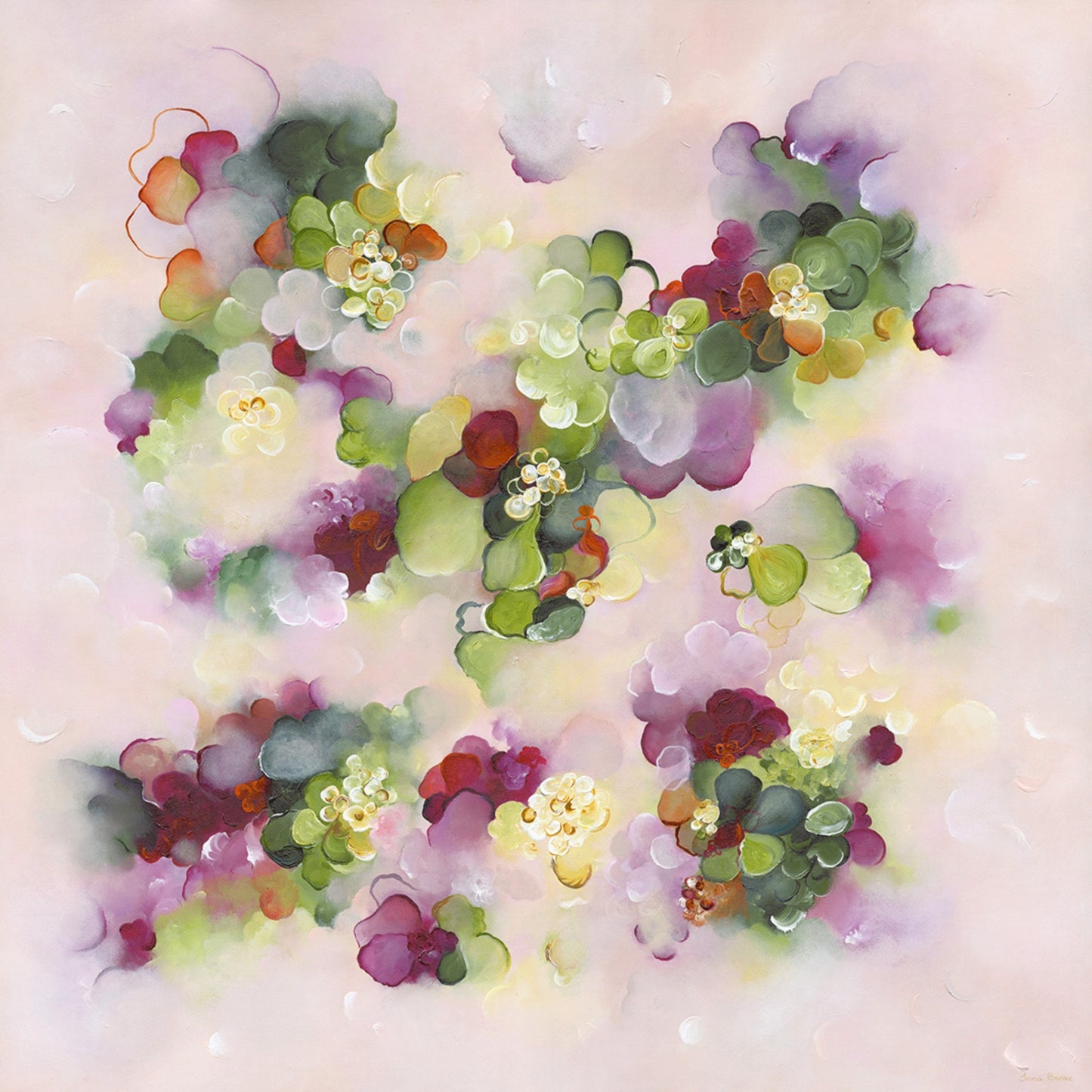 ~Bed of Flowers~ Canvas Print