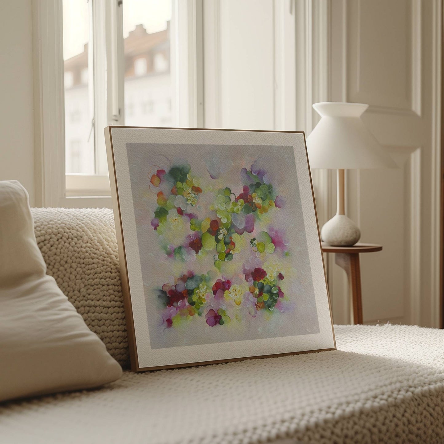 ~Bed of Flowers~ Paper Print