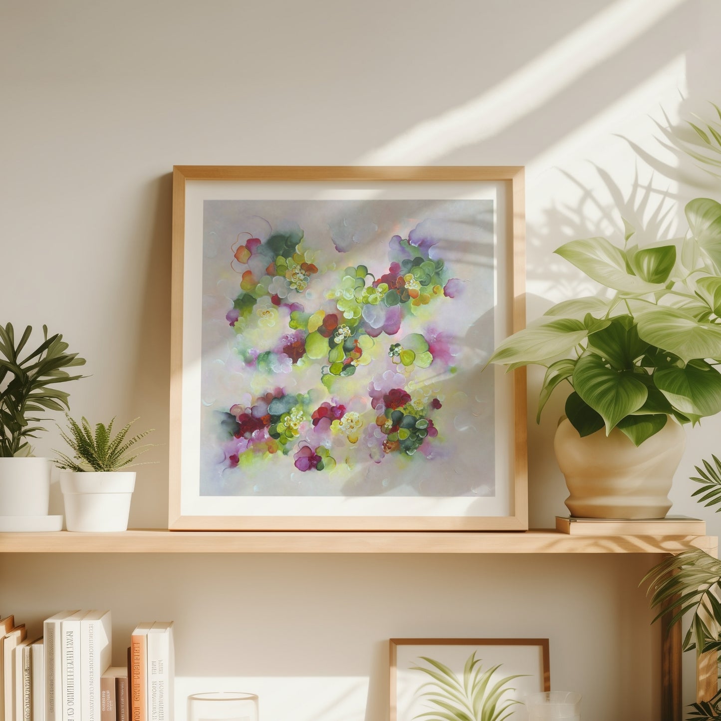 ~Bed of Flowers~ Paper Print