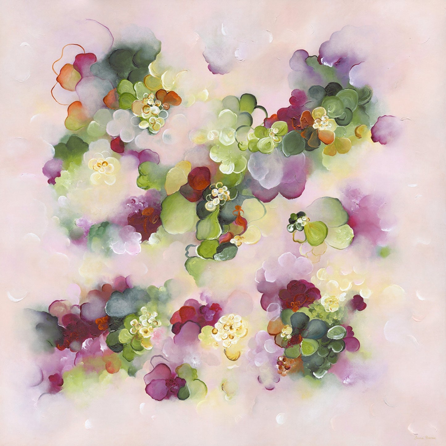 ~Bed of Flowers~ Paper Print