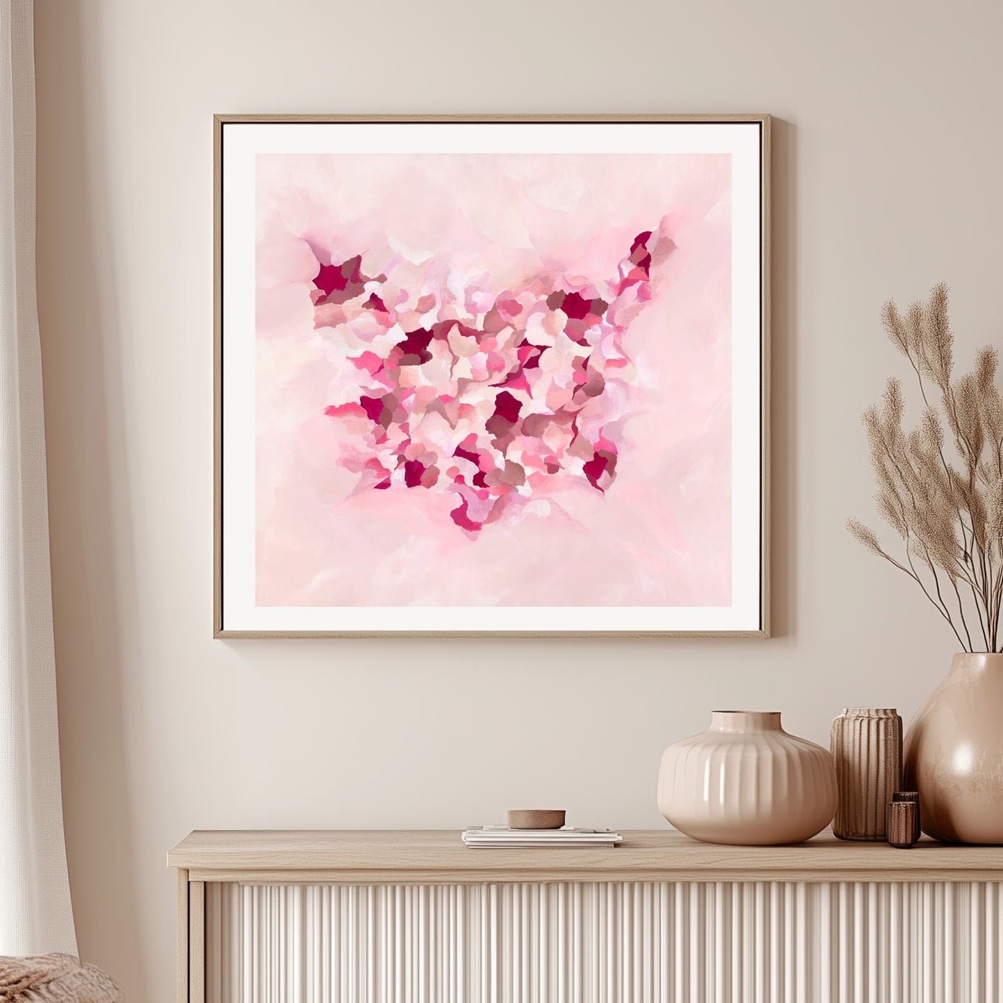 ~Blush Haze~ Paper Print
