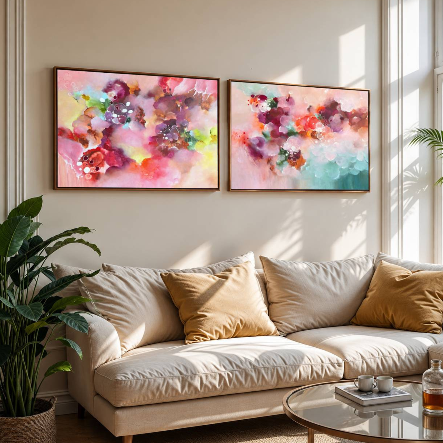 ~Pure Magic & Pure Freedom~ Landscapes Set of 2 Canvas Prints