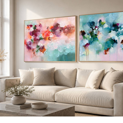 ~Pure Exhale & Pure Magic~ Landscapes Set of 2 Canvas Prints