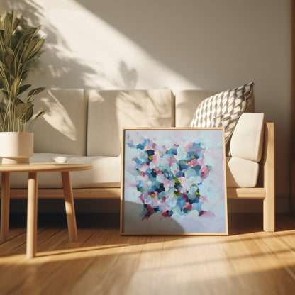 ~ Beneath the Clouds & Come Away with me ~ Square set of 2 Canvas Prints
