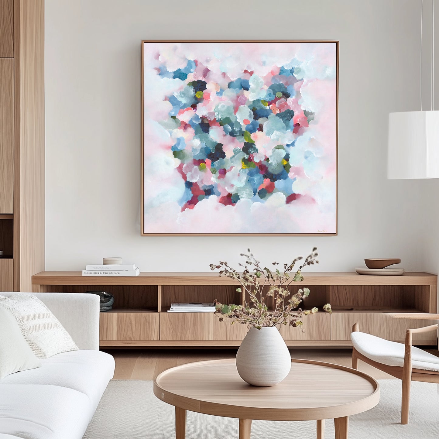 ~ Beneath the Clouds & Come Away with me ~ Square set of 2 Canvas Prints