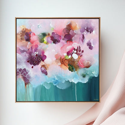 Dreamy abstract soothing arwork