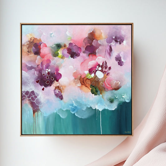 Dreamy abstract soothing arwork