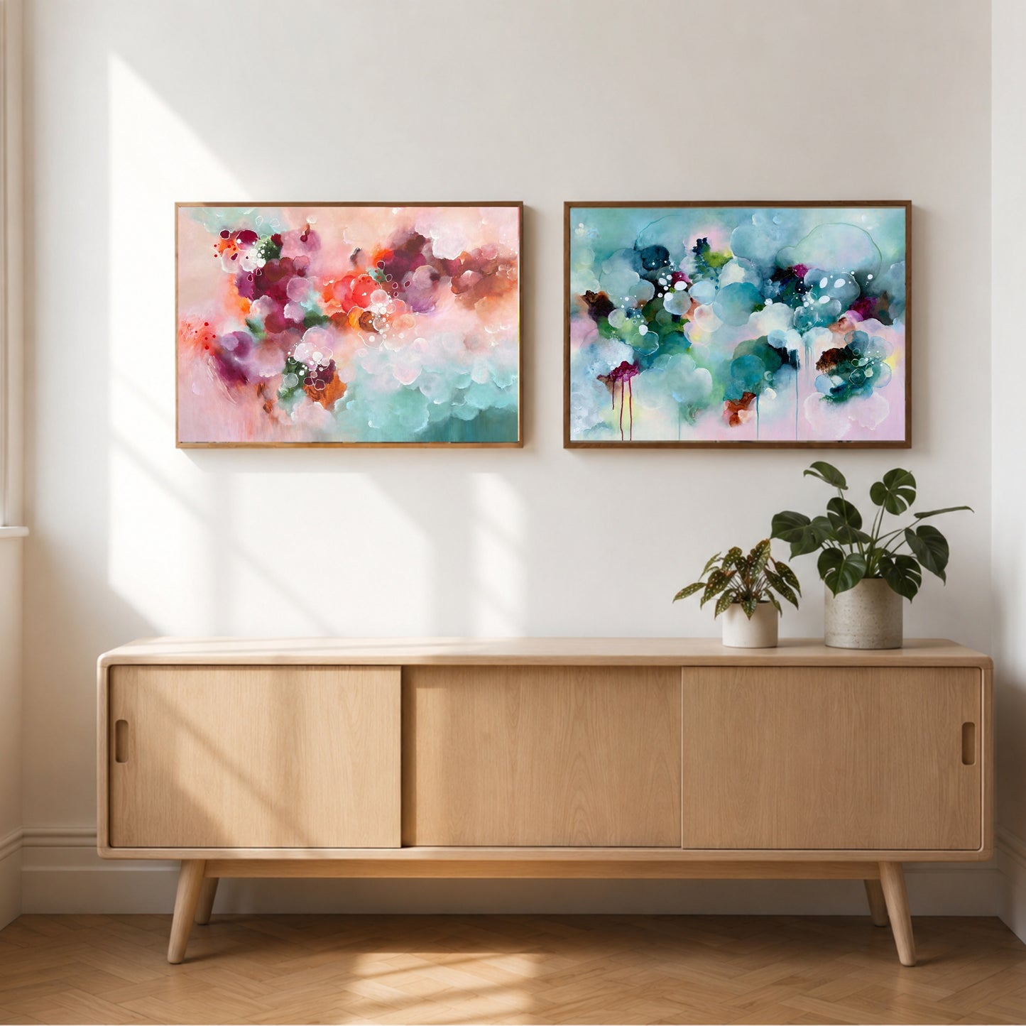 ~Pure Exhale & Pure Magic~ Landscapes Set of 2 Canvas Prints