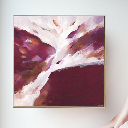 ~ Strength Within Me ~ Square Canvas Print