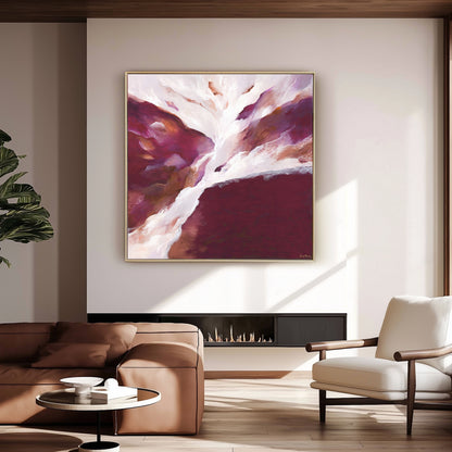 ~ Strength Within Me ~ Square Canvas Print