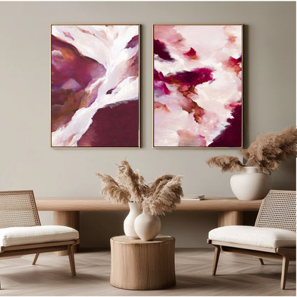 ~Beneath my Feet & Strength Within Me~ Portrait Set of 2 Canvas Prints