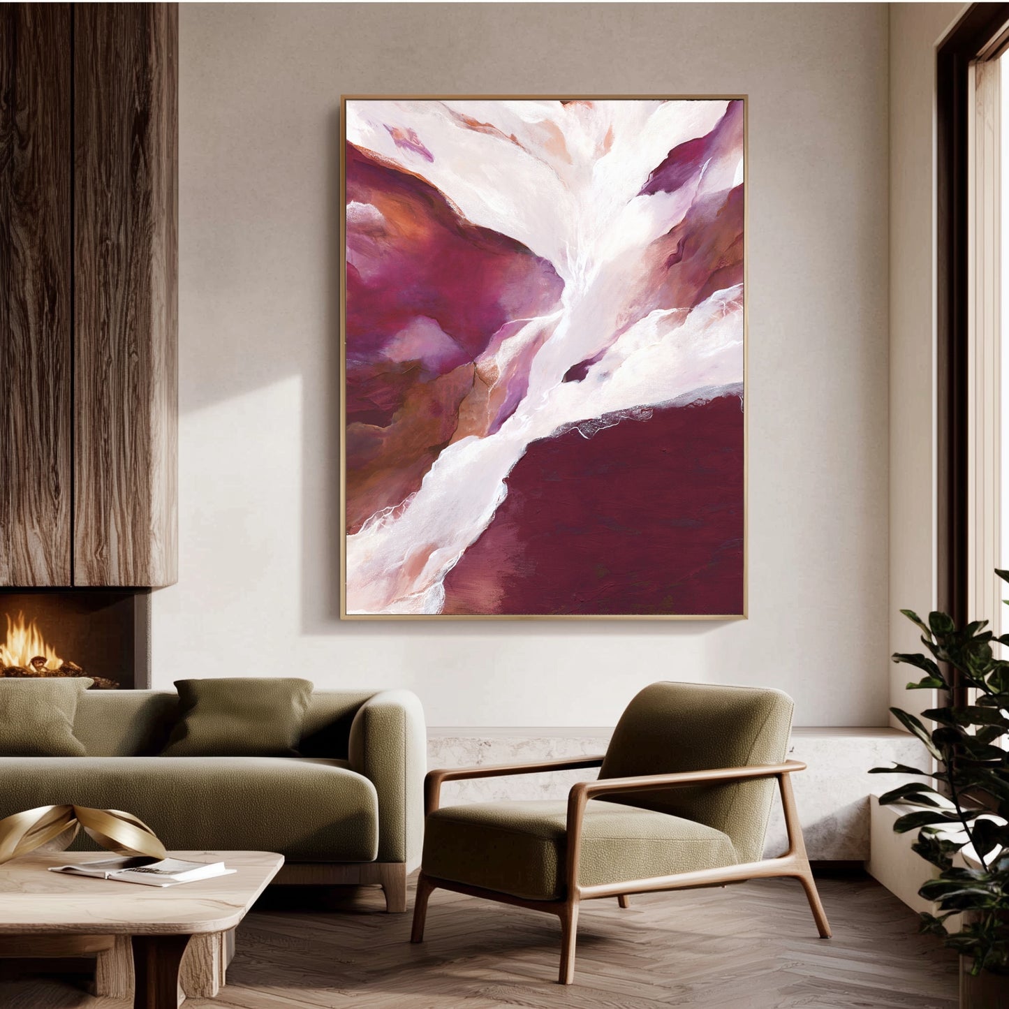 ~Beneath my Feet & Strength Within Me~ Portrait Set of 2 Canvas Prints